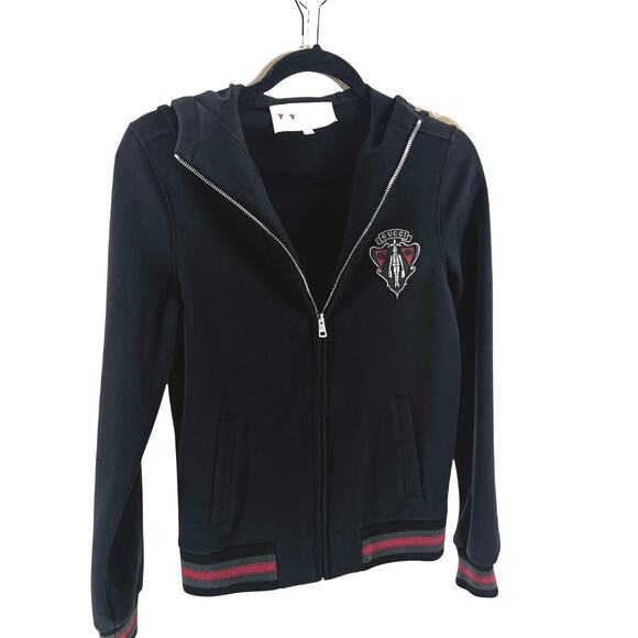 Gucci Jackets & Blazers - Gucci Crest Hooded Equestrian Jacket - Never Worn